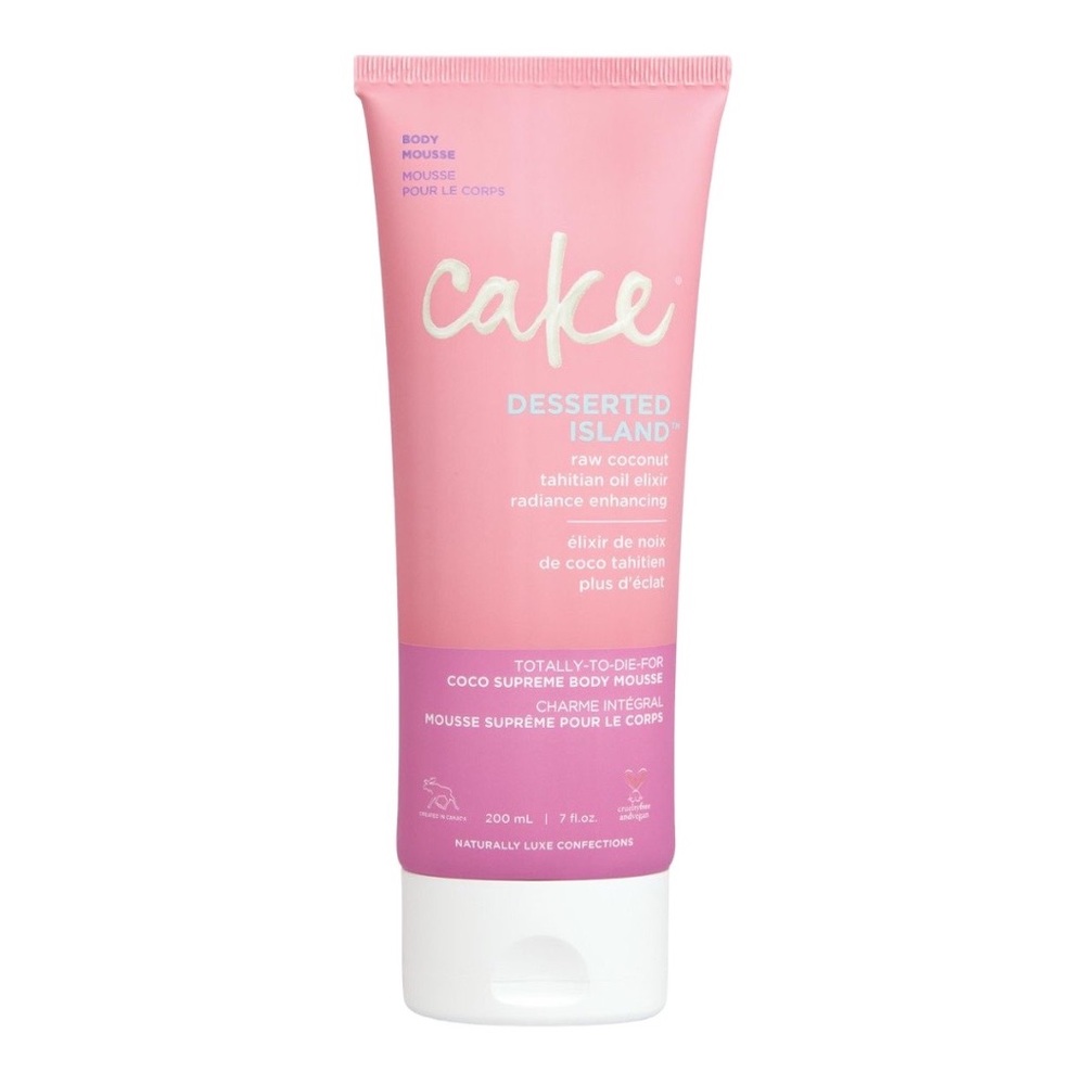 CAKE BEAUTY CAKE DESSERTED ISLAND SUPREME BODY MOUSSE 200ML (NEW)